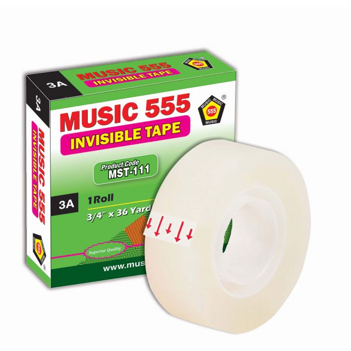 MUSIC 555 INVISIBLE TAPE 3A
