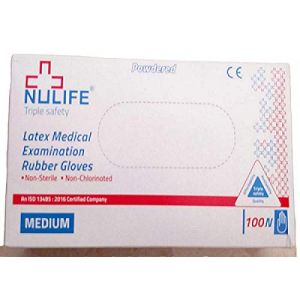 Nulife Latex Examination Gloves